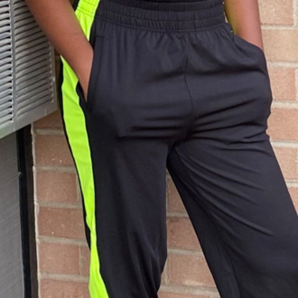 Striped track pants /Plus size available​